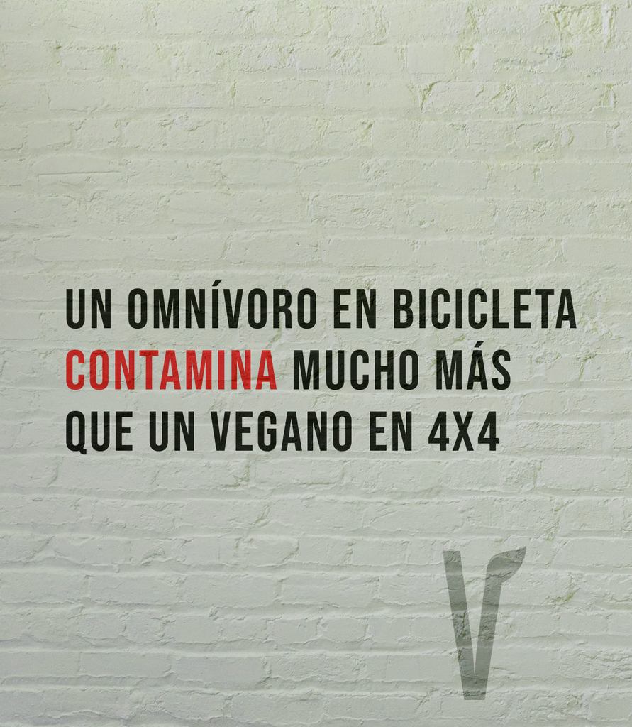 Un omnívoro en Bicicleta contamina más que una vegana en 4x4 | La Botiga Vegana
